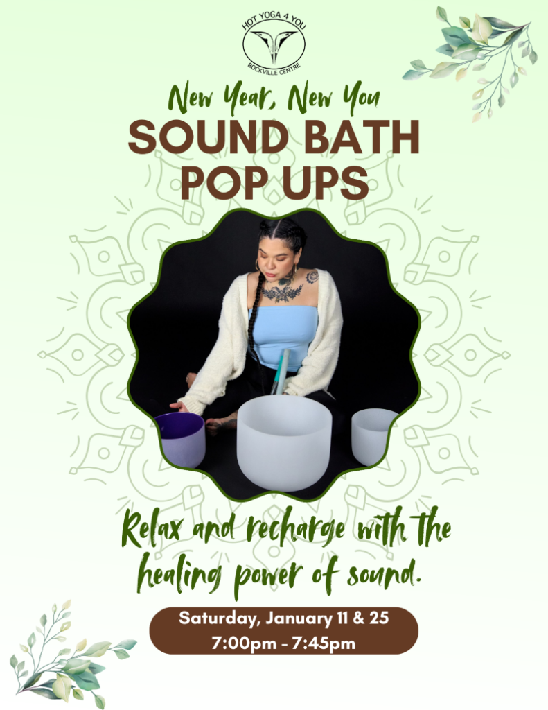 Hot Yoga 4 You RVC - Sound Bath Pop Ups