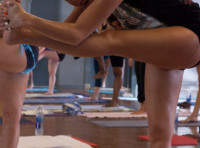 Bikram Yoga Standing Head to Knee Pose